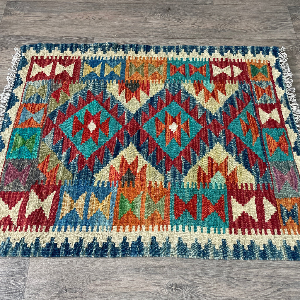 Afghan Kilim Door Mat