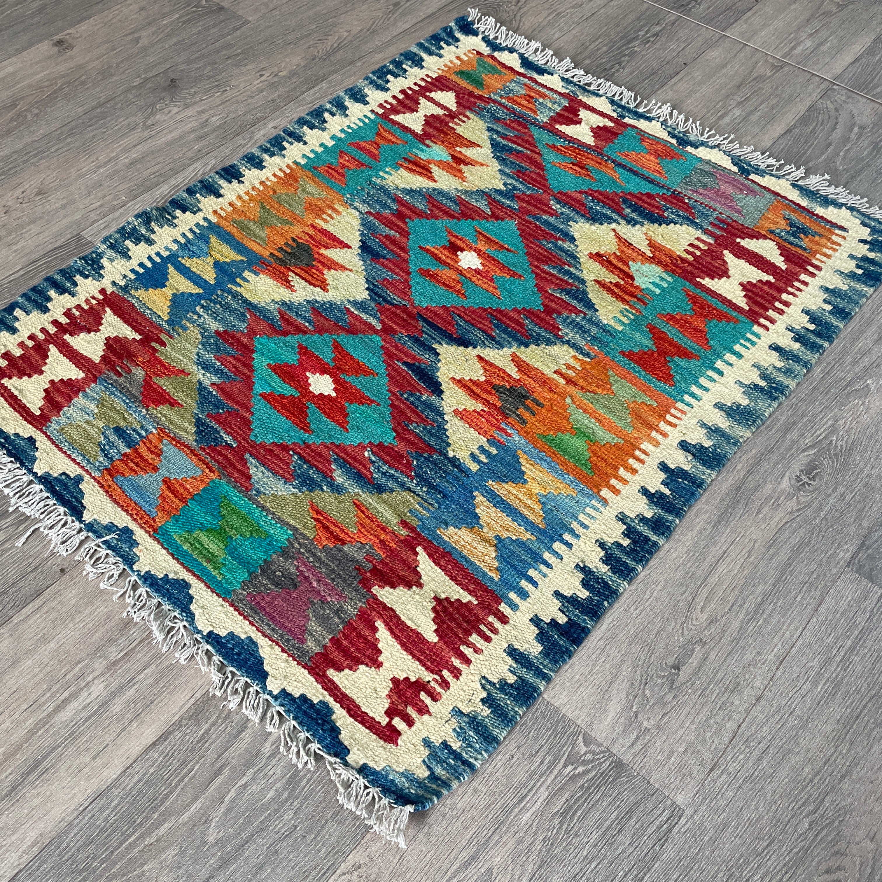 Afghan Kilim Door Mat