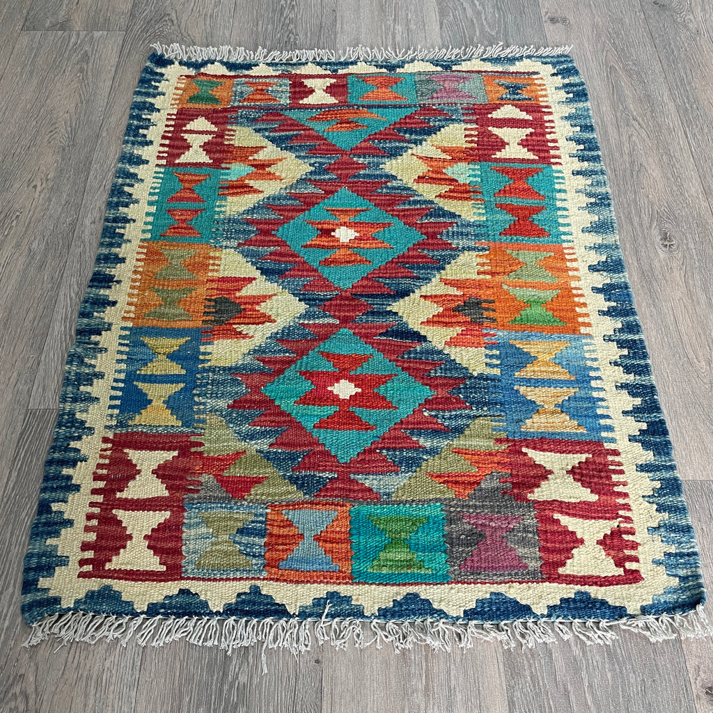 Afghan Kilim Door Mat