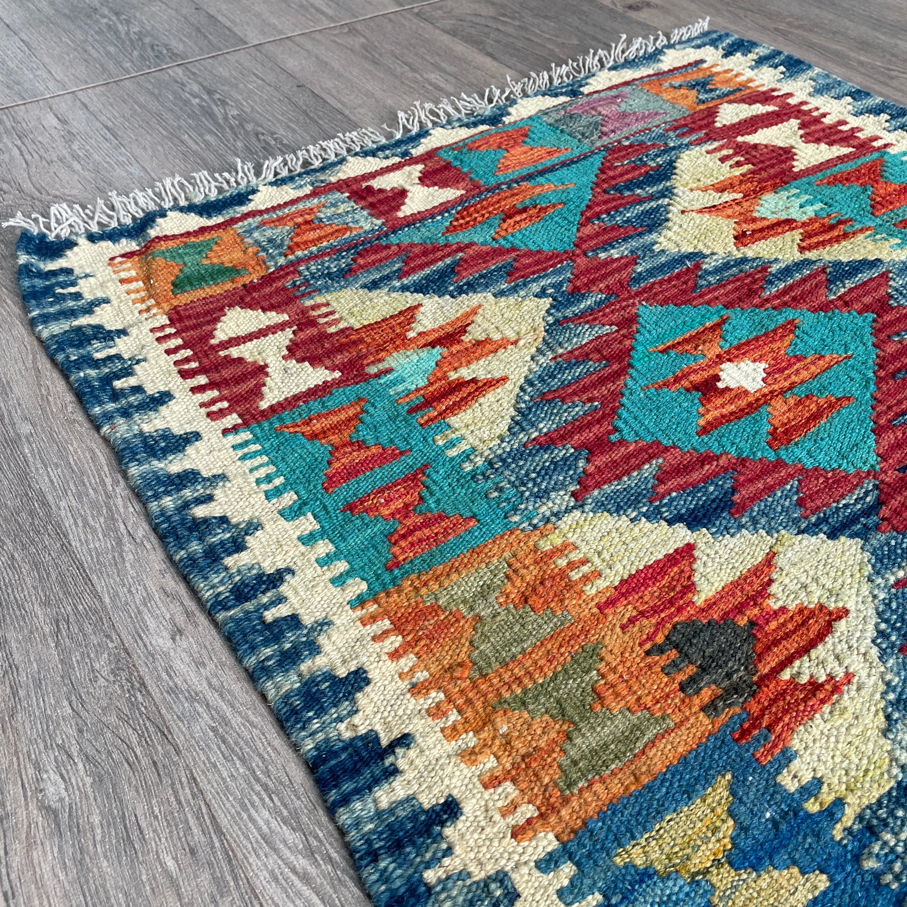 Afghan Kilim Door Mat