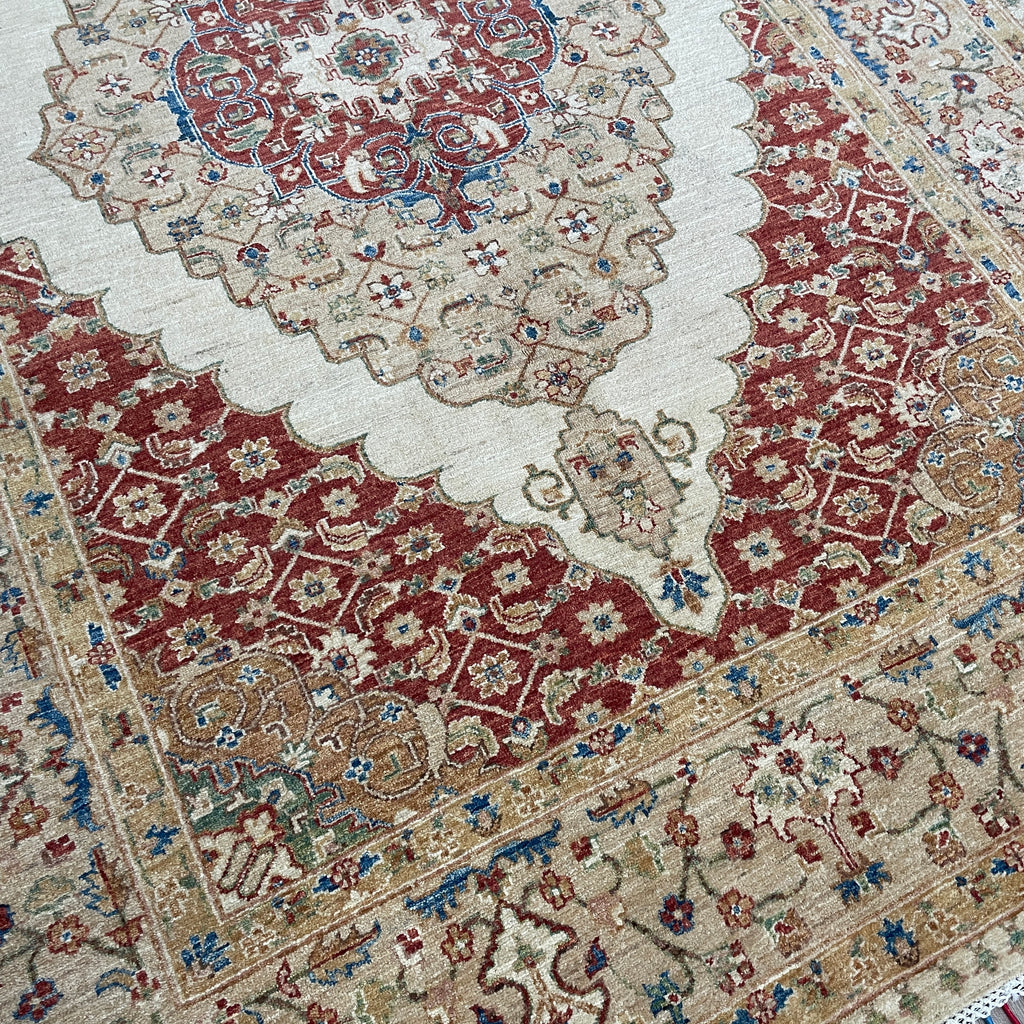 265 x 181 cm | Afghan Heriz Rug - Khorasan Rugs