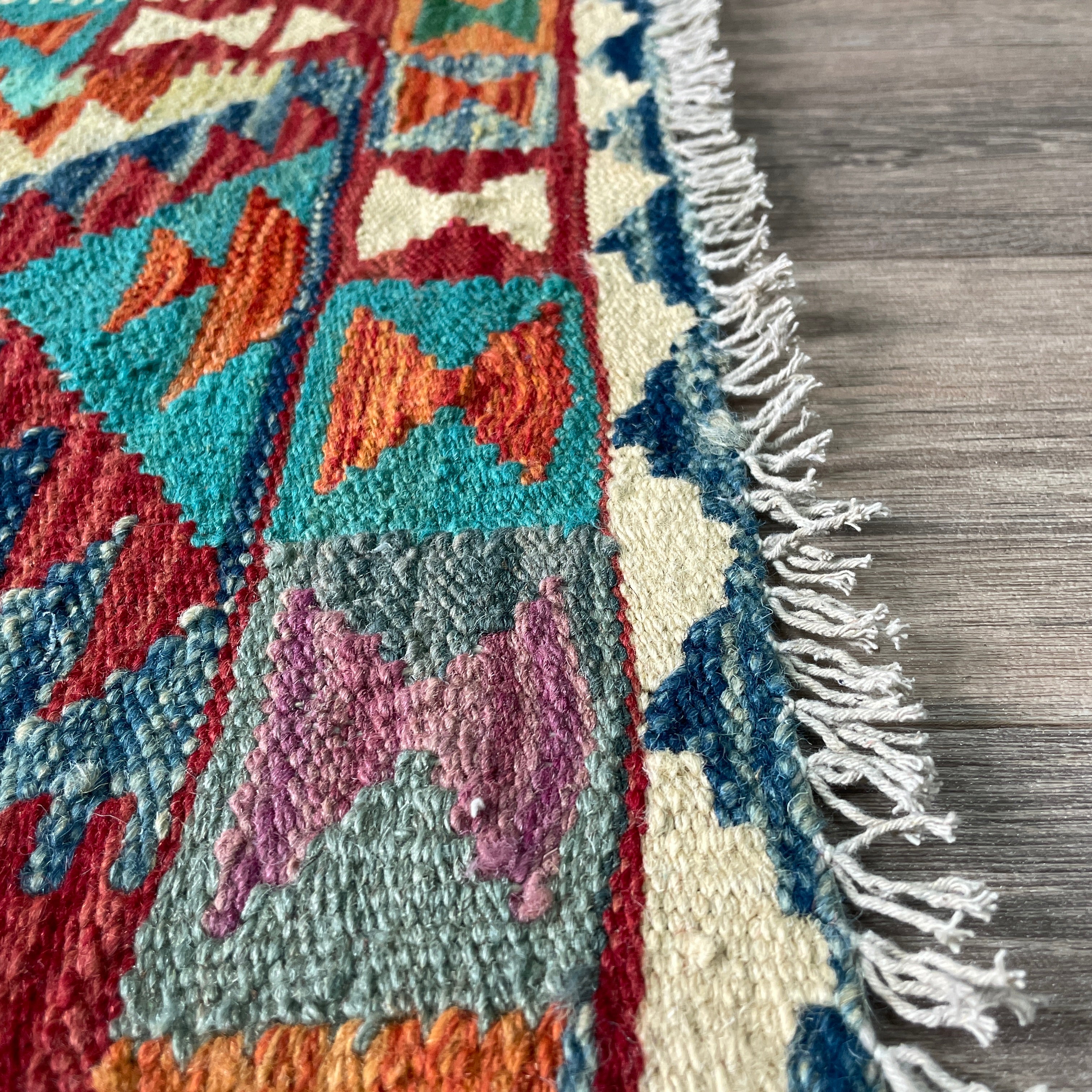 Afghan Kilim Door Mat