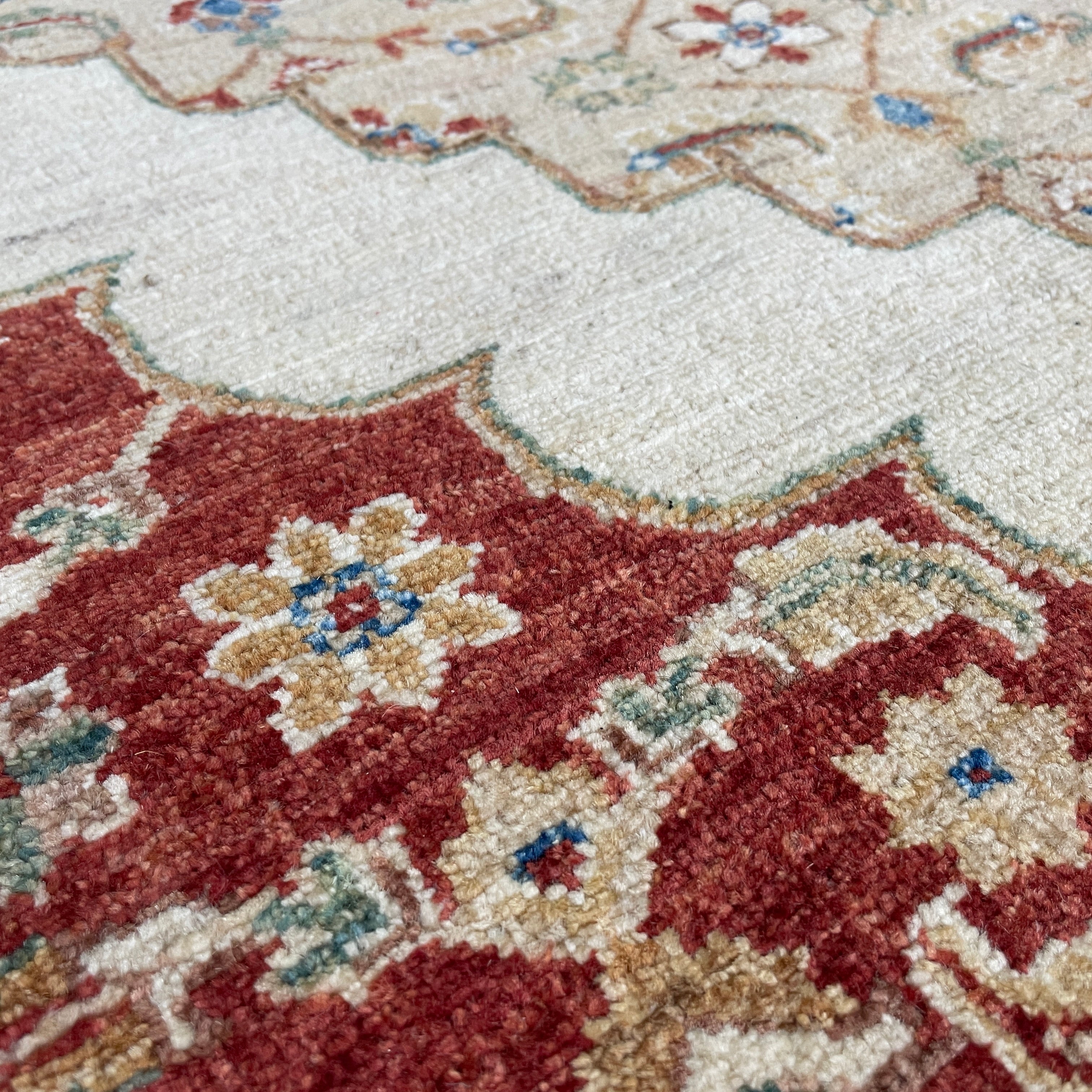 265 x 181 cm | Afghan Heriz Rug - Khorasan Rugs