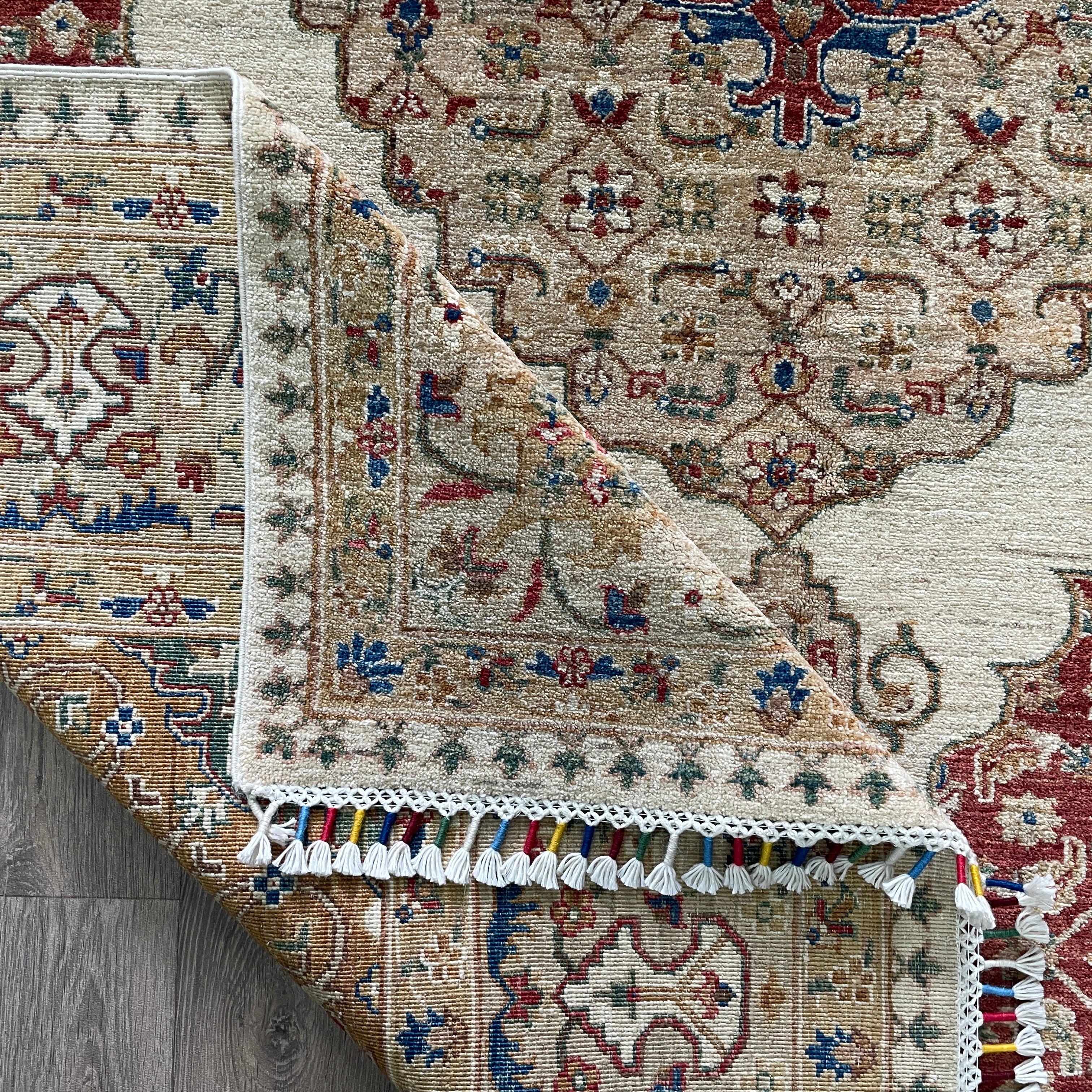 265 x 181 cm | Afghan Heriz Rug - Khorasan Rugs
