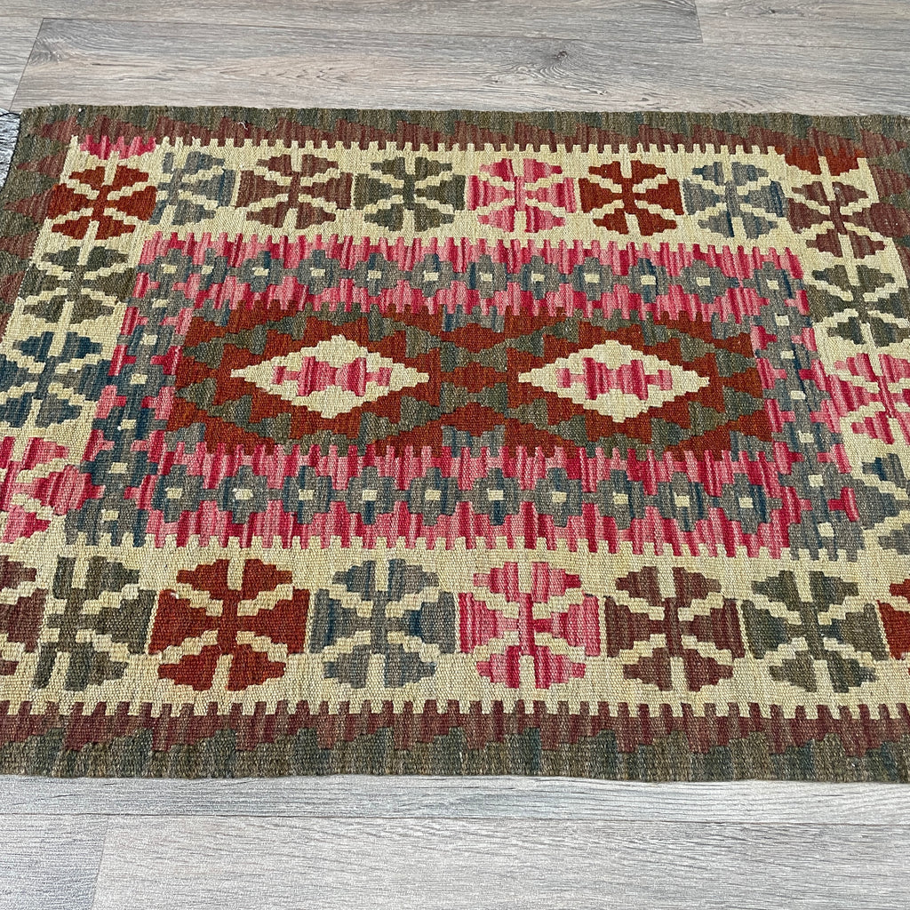 Afghan Kilim Door Mat