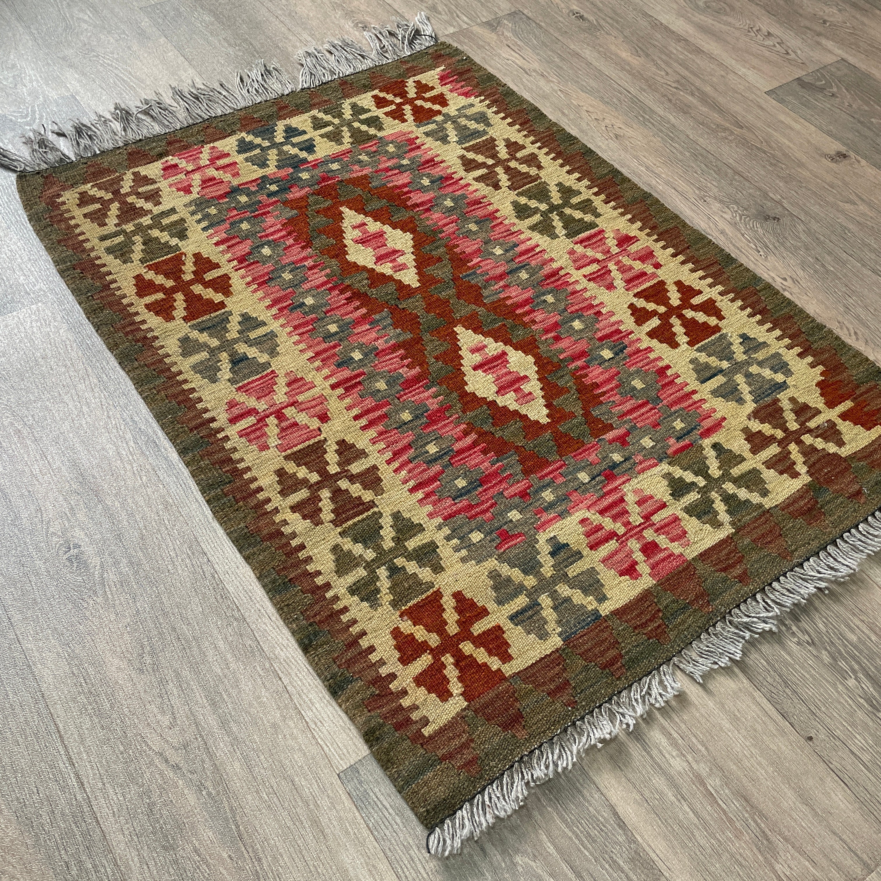 Afghan Kilim Door Mat