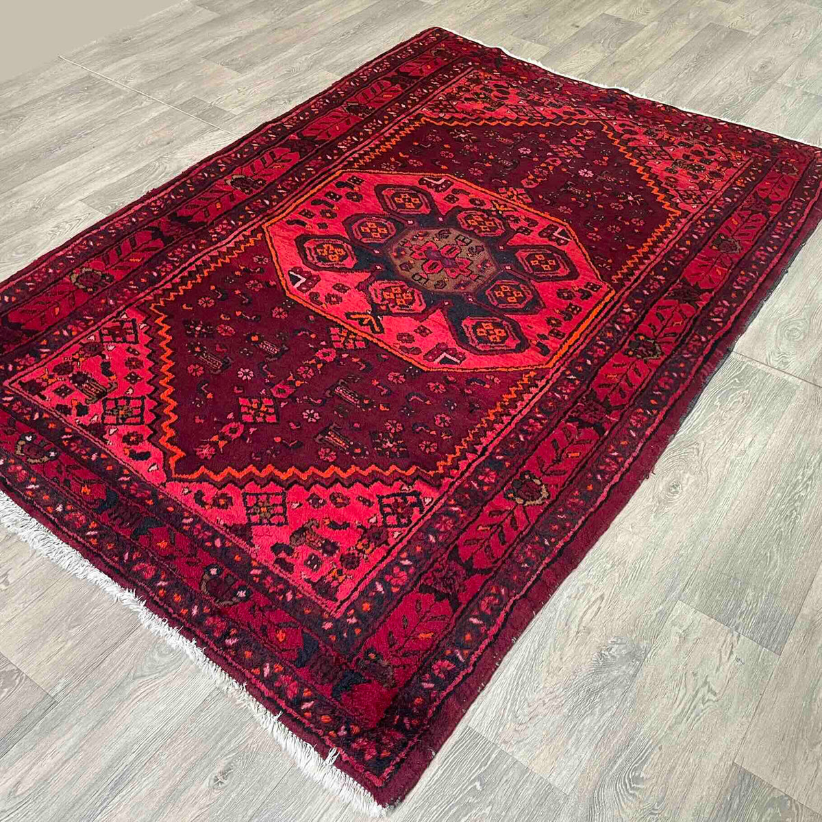 Vintage Persian Hamadan Rug c. 1970