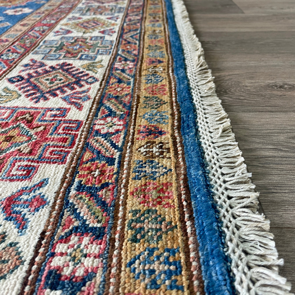 Afghan Super Kazak Rug