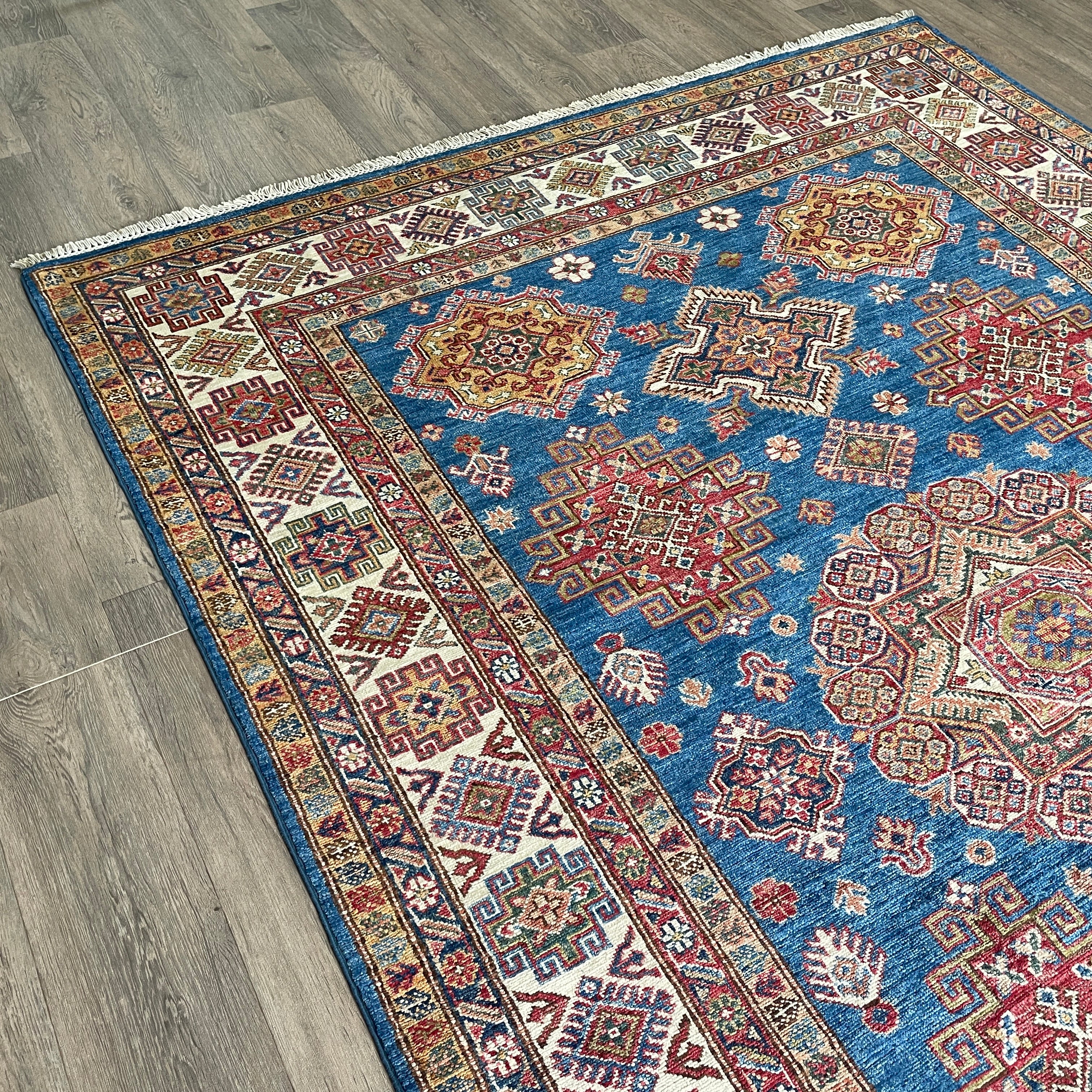 Afghan Super Kazak Rug
