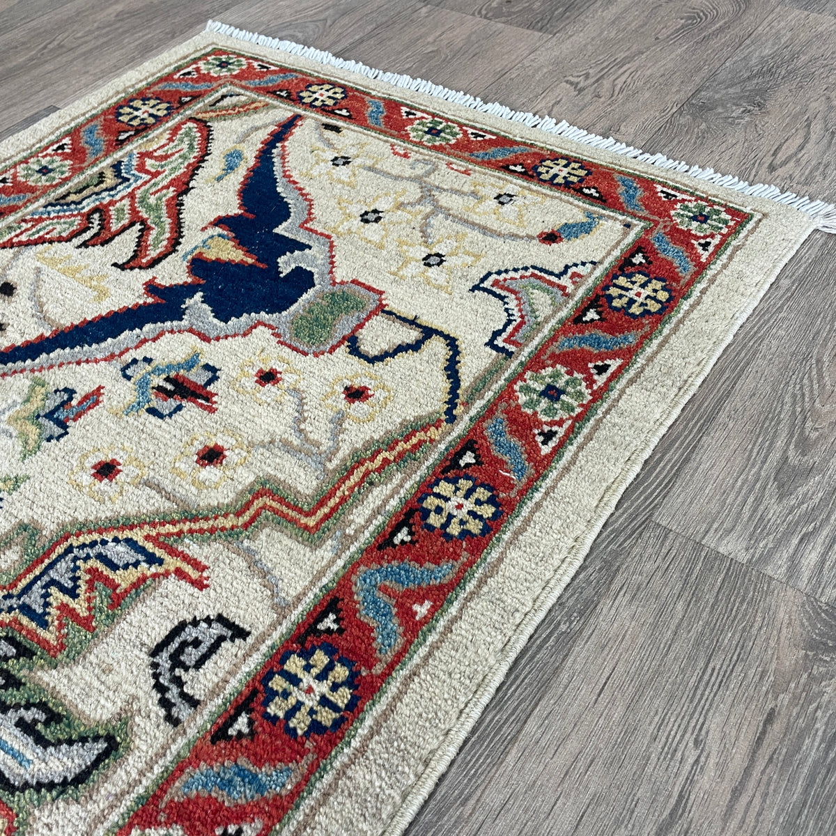 Turkish Ushak Small Rug