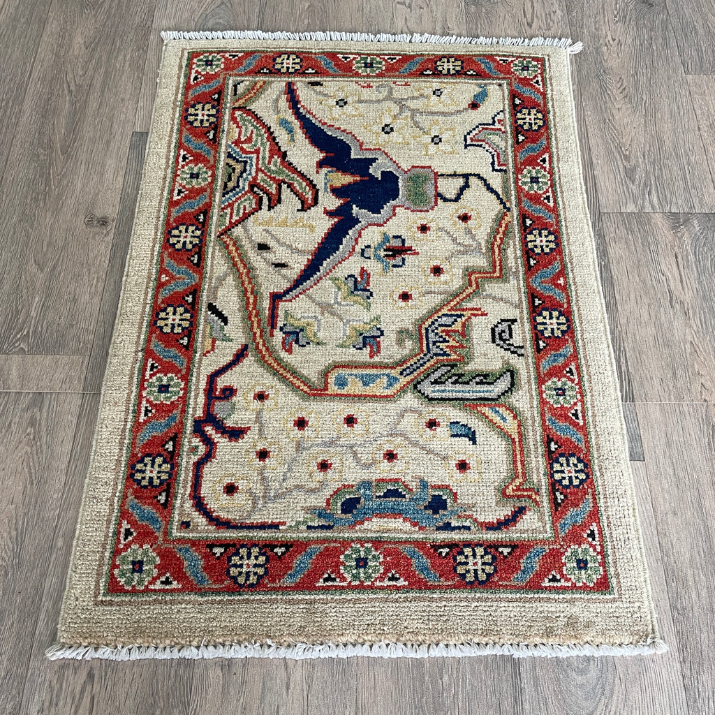 Turkish Ushak Small Rug