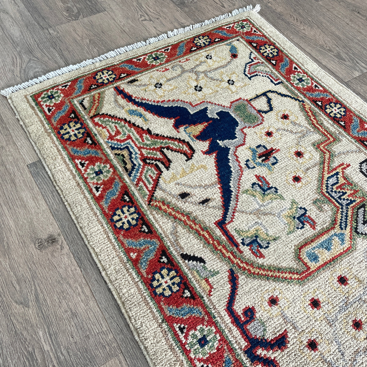 Turkish Ushak Small Rug