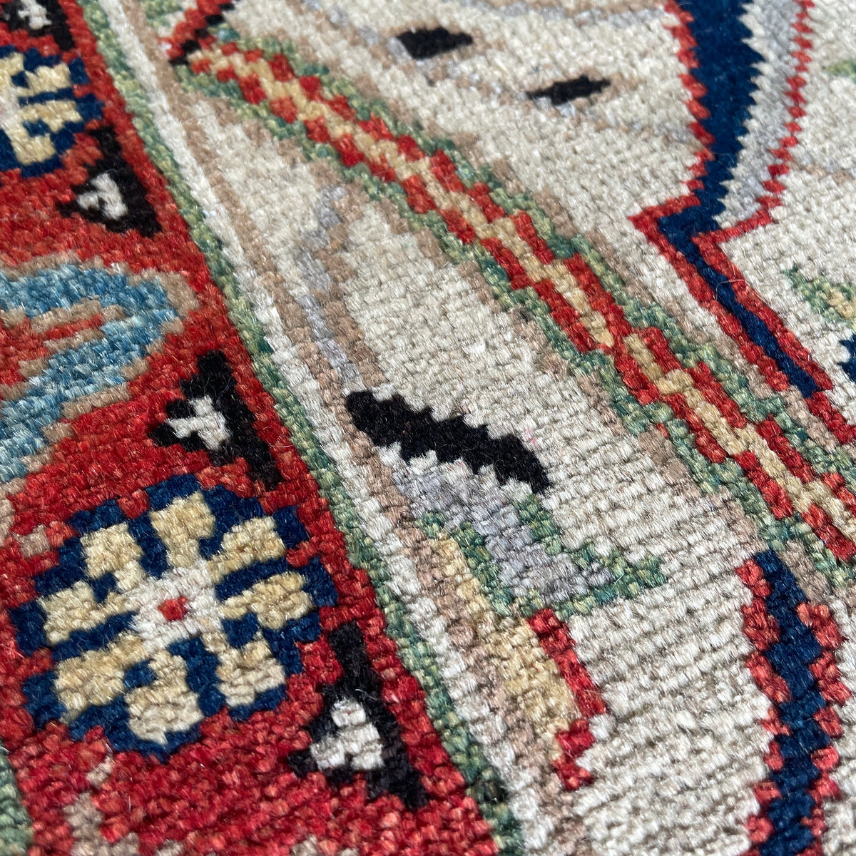 Turkish Ushak Small Rug