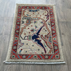 Turkish Ushak Small Rug