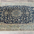247 x 126 cm | Persian Nain Rug (Antique 1940)