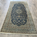 247 x 126 cm | Persian Nain Rug (Antique 1940)