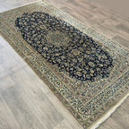 247 x 126 cm | Persian Nain Rug (Antique 1940)