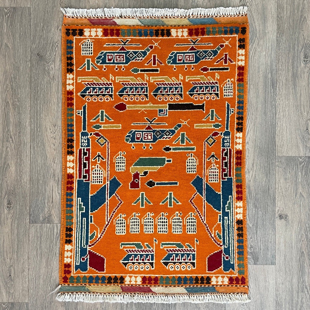 Afghan War Rug