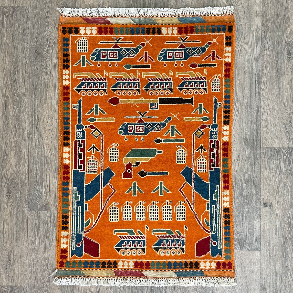 Afghan War Rug