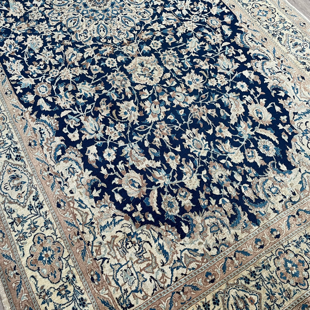 247 x 126 cm | Persian Nain Rug (Antique 1940)