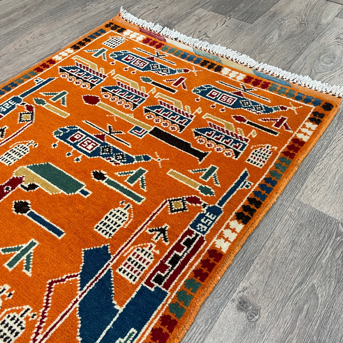 Afghan War Rug