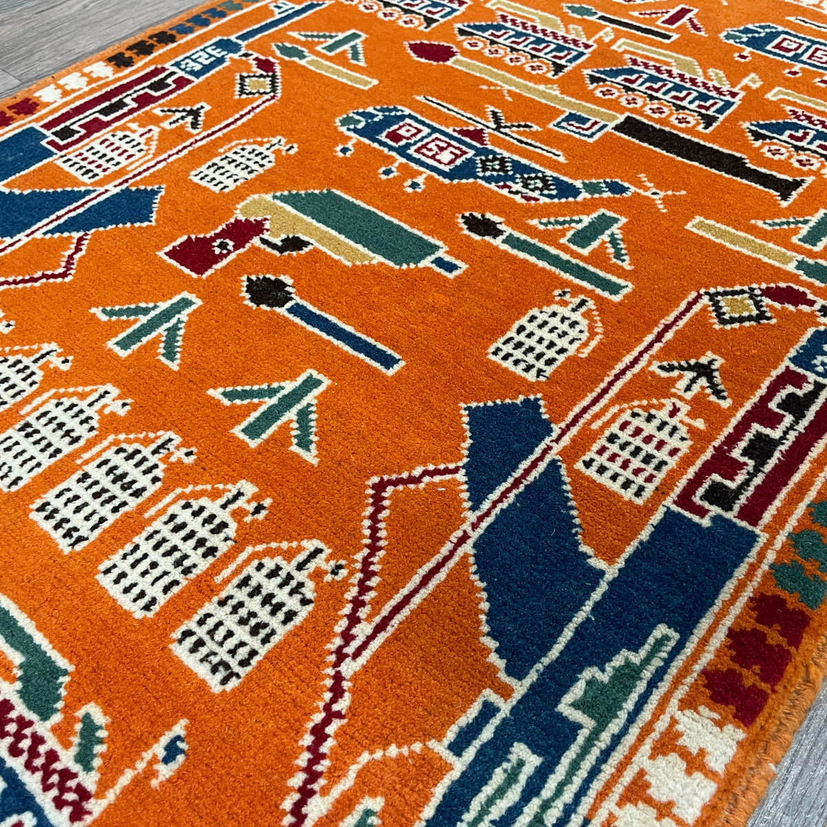 Afghan War Rug