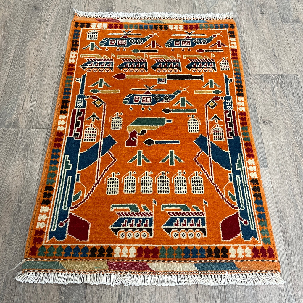 Afghan War Rug