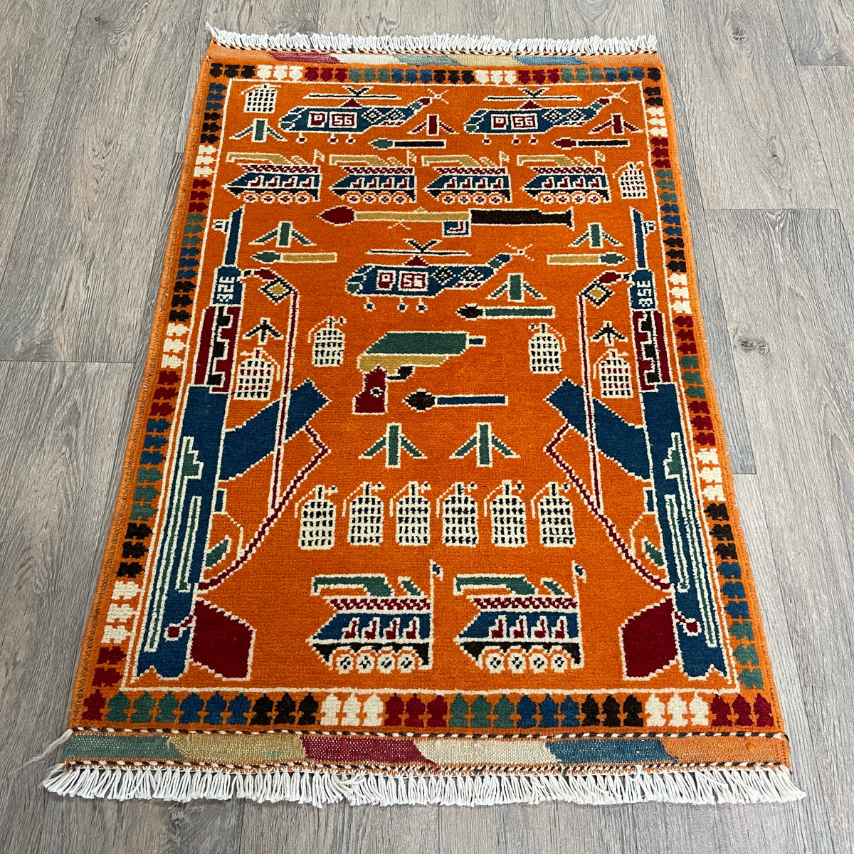 Afghan War Rug
