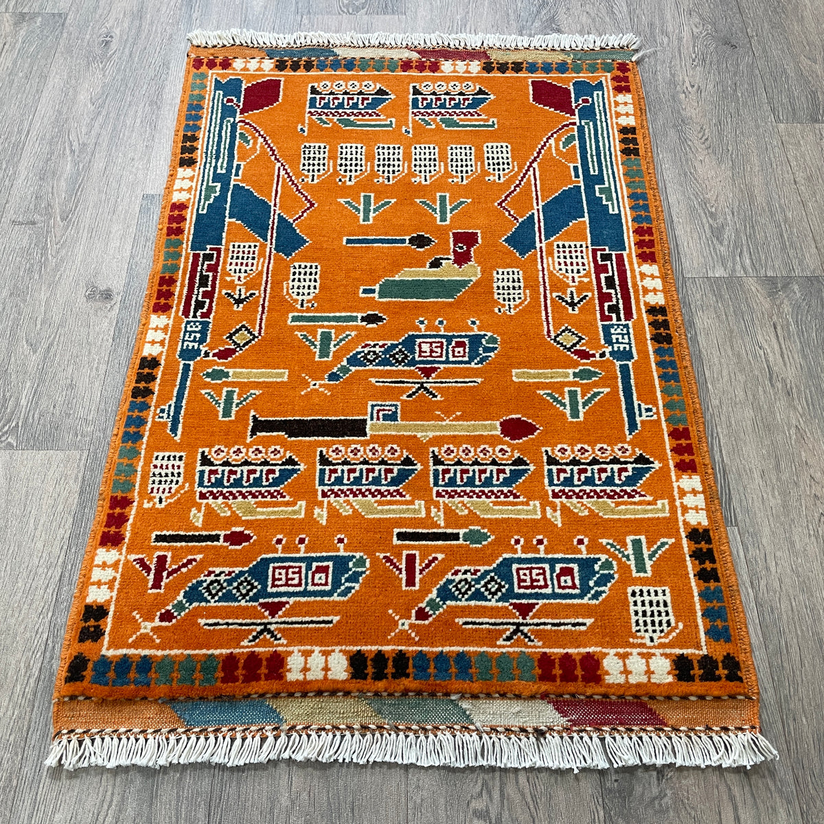 Afghan War Rug