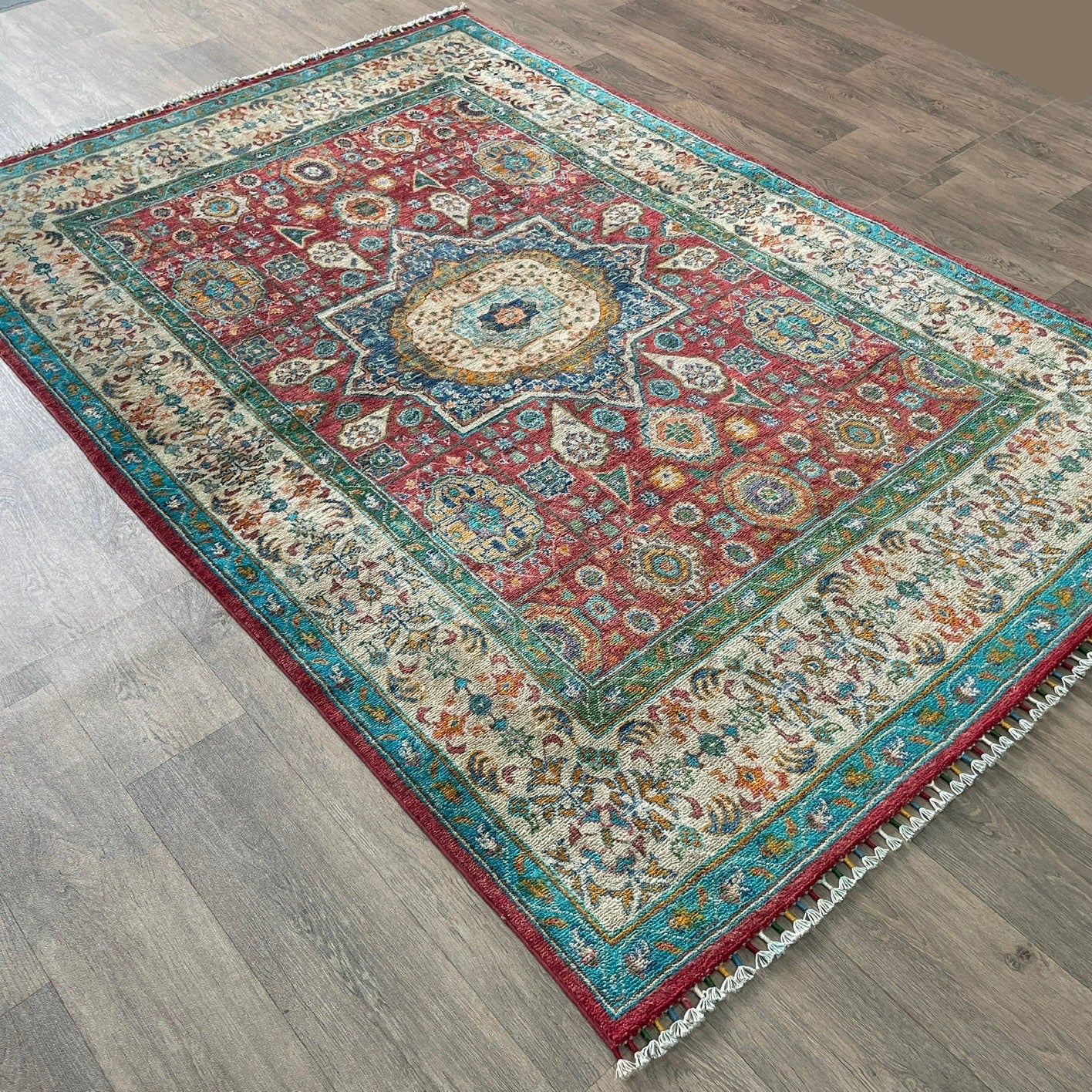 220 x 149 cm | Afghan Mamluk Rug