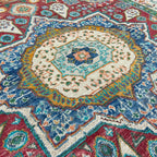 220 x 149 cm | Afghan Mamluk Rug