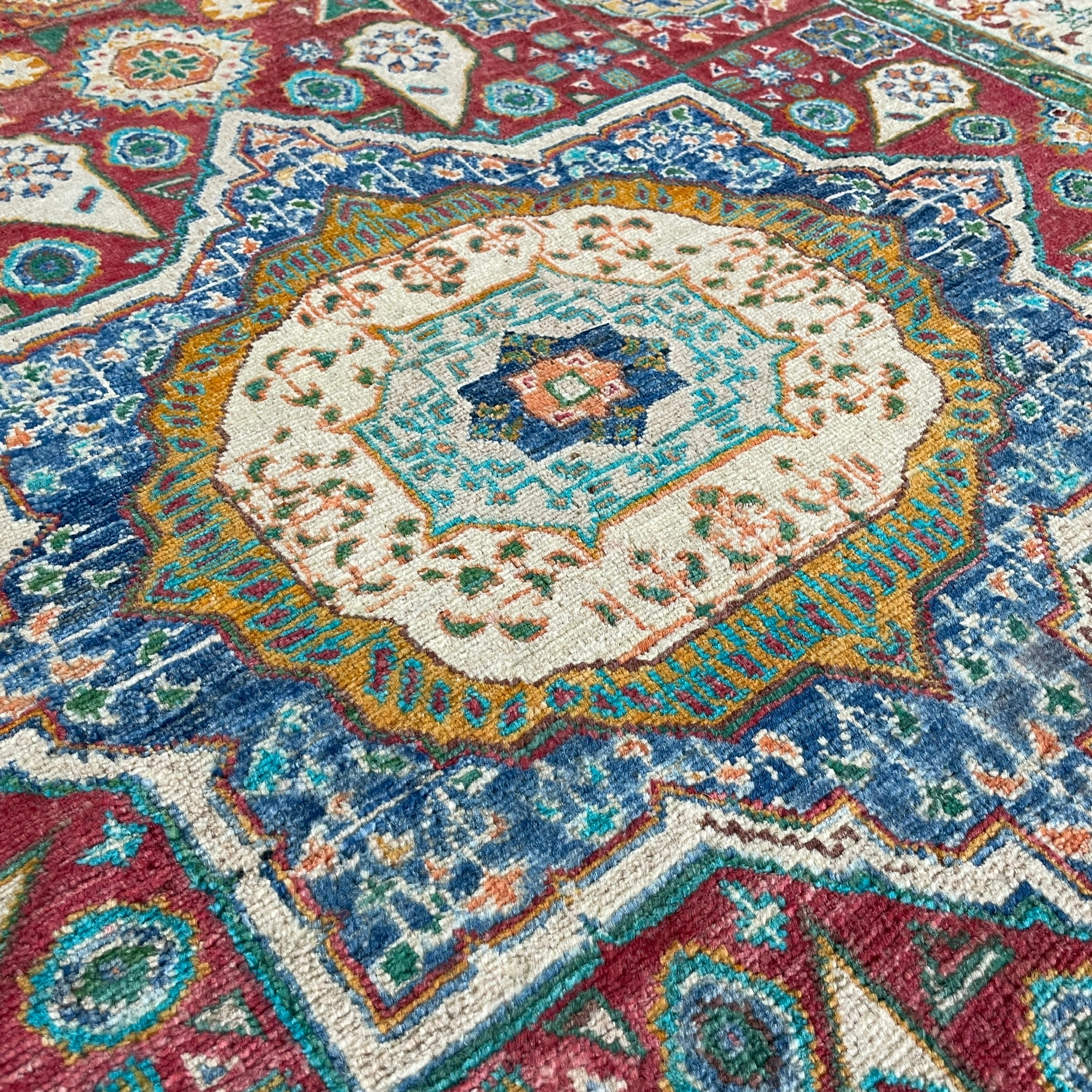 220 x 149 cm | Afghan Mamluk Rug