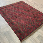 191 x 155 cm | Afghan Mushwani Rug