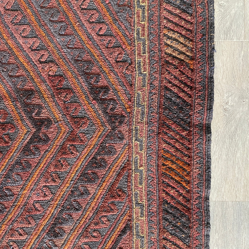 200 x 155 cm | Afghan Mushwani Rug - Khorasan Rugs
