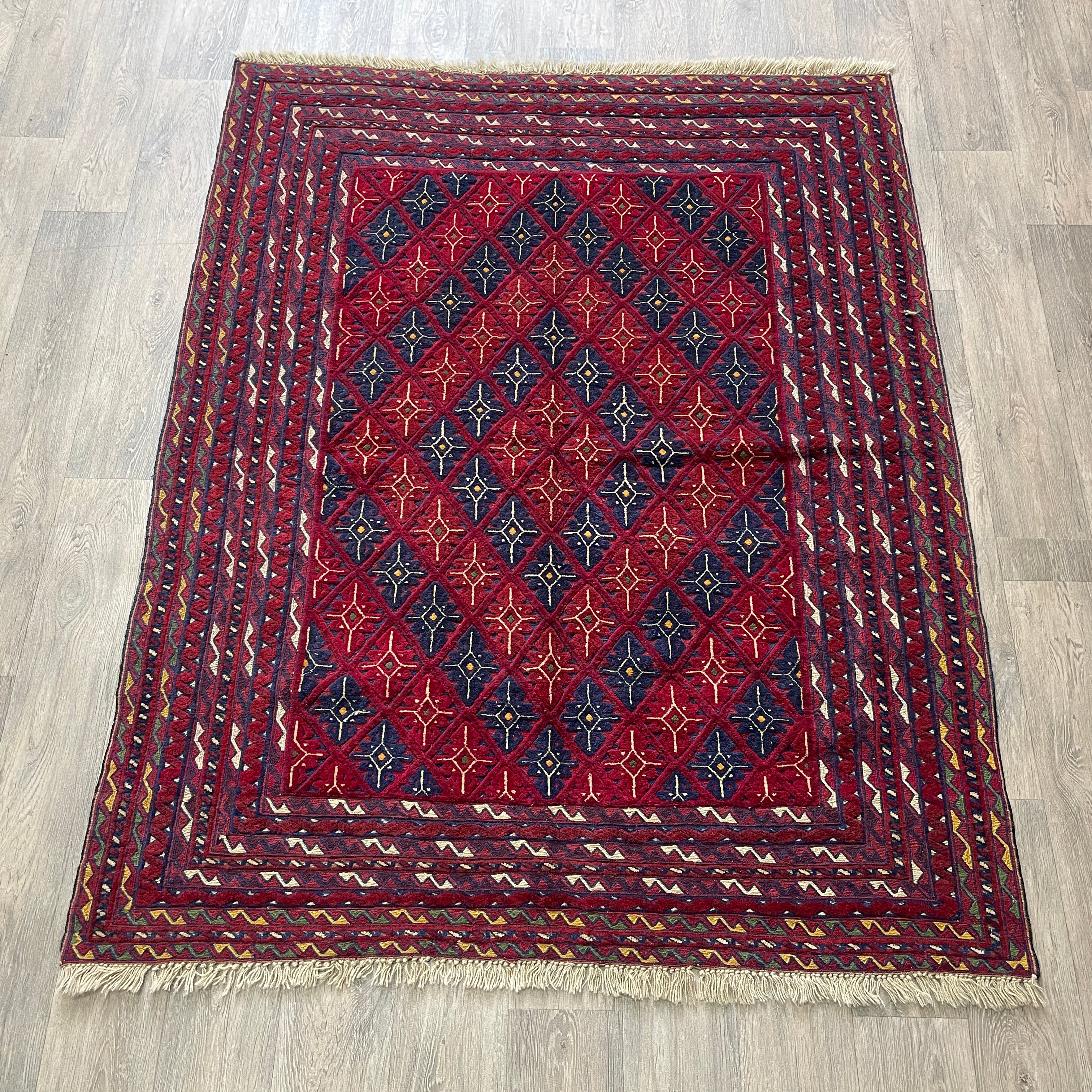 Afghan Fine Mushwani Rug (Belgian Wool)