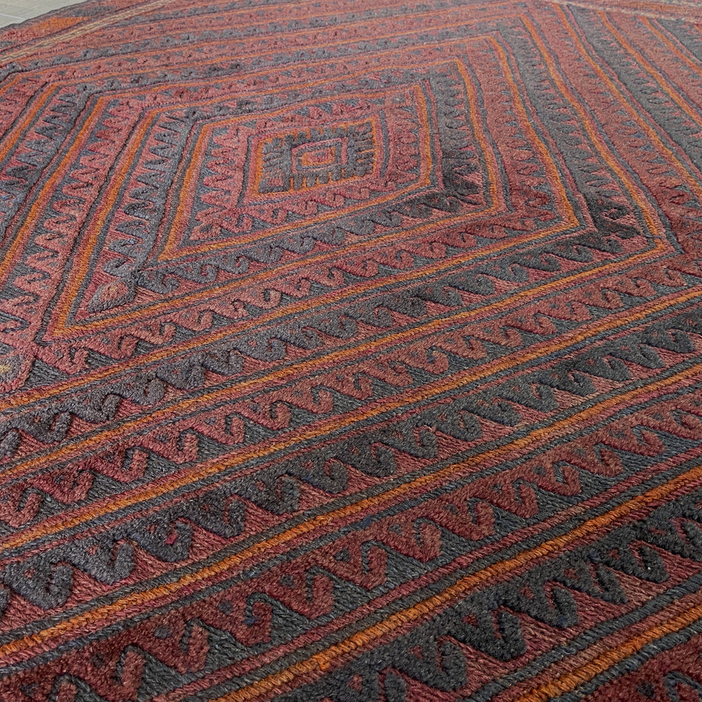 200 x 155 cm | Afghan Mushwani Rug - Khorasan Rugs