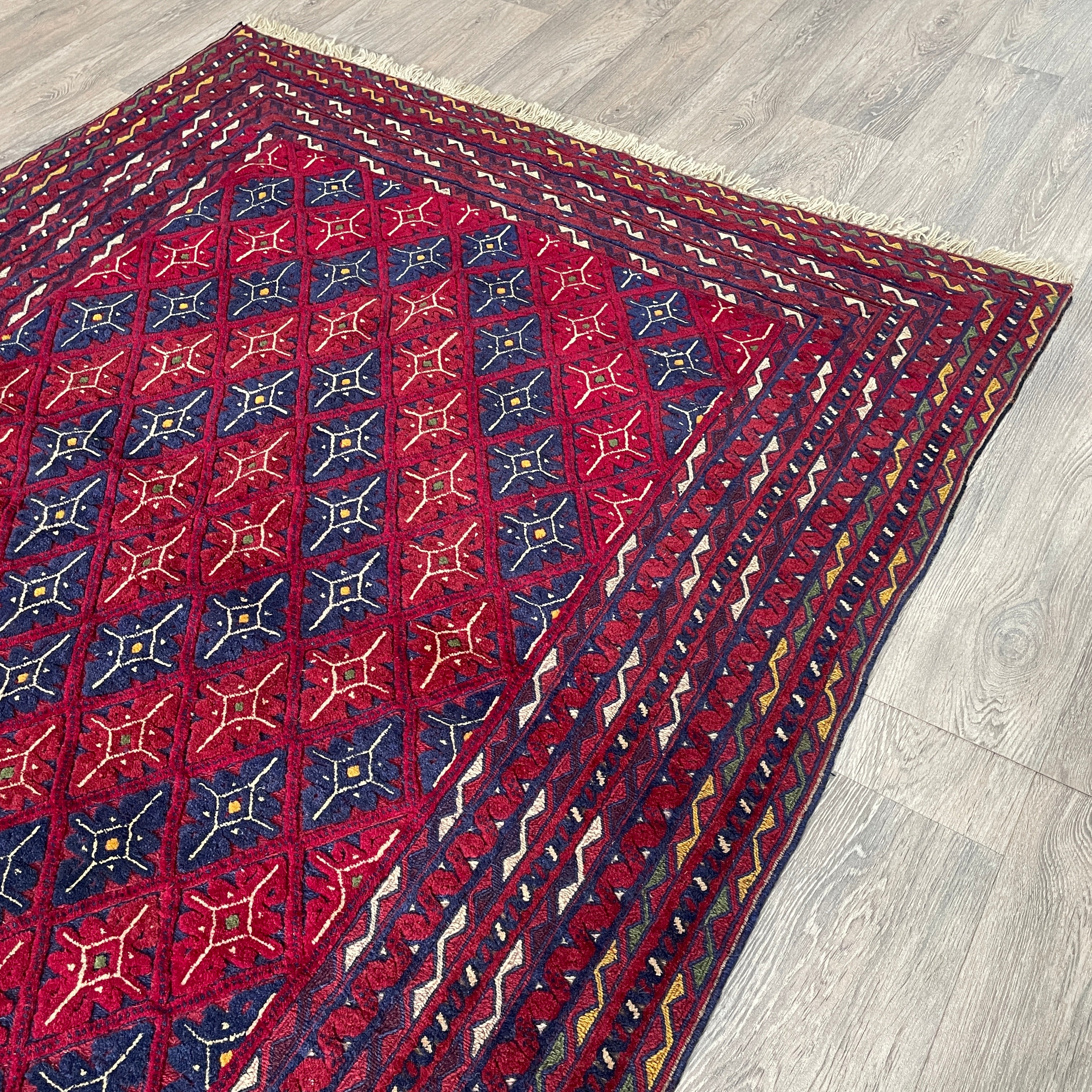 Afghan Fine Mushwani Rug (Belgian Wool)