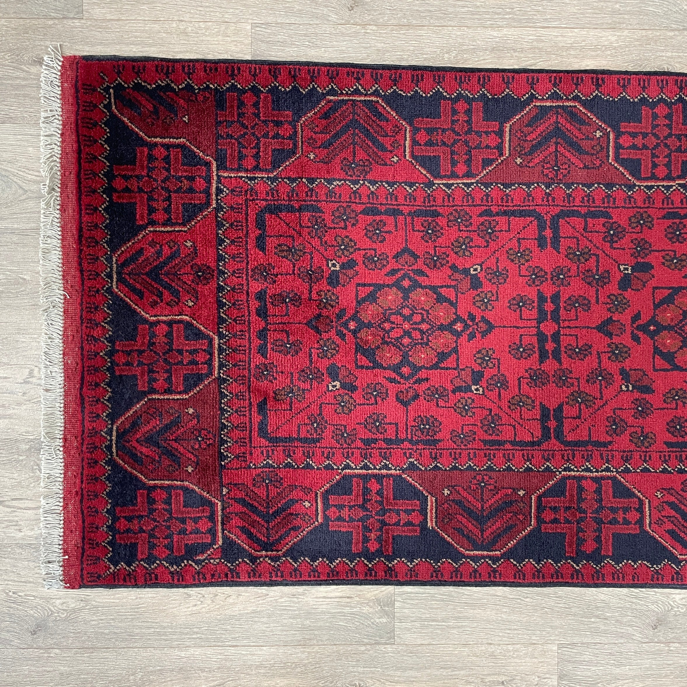 305 x 84 cm | Afghan Khal Muhammadi Runner