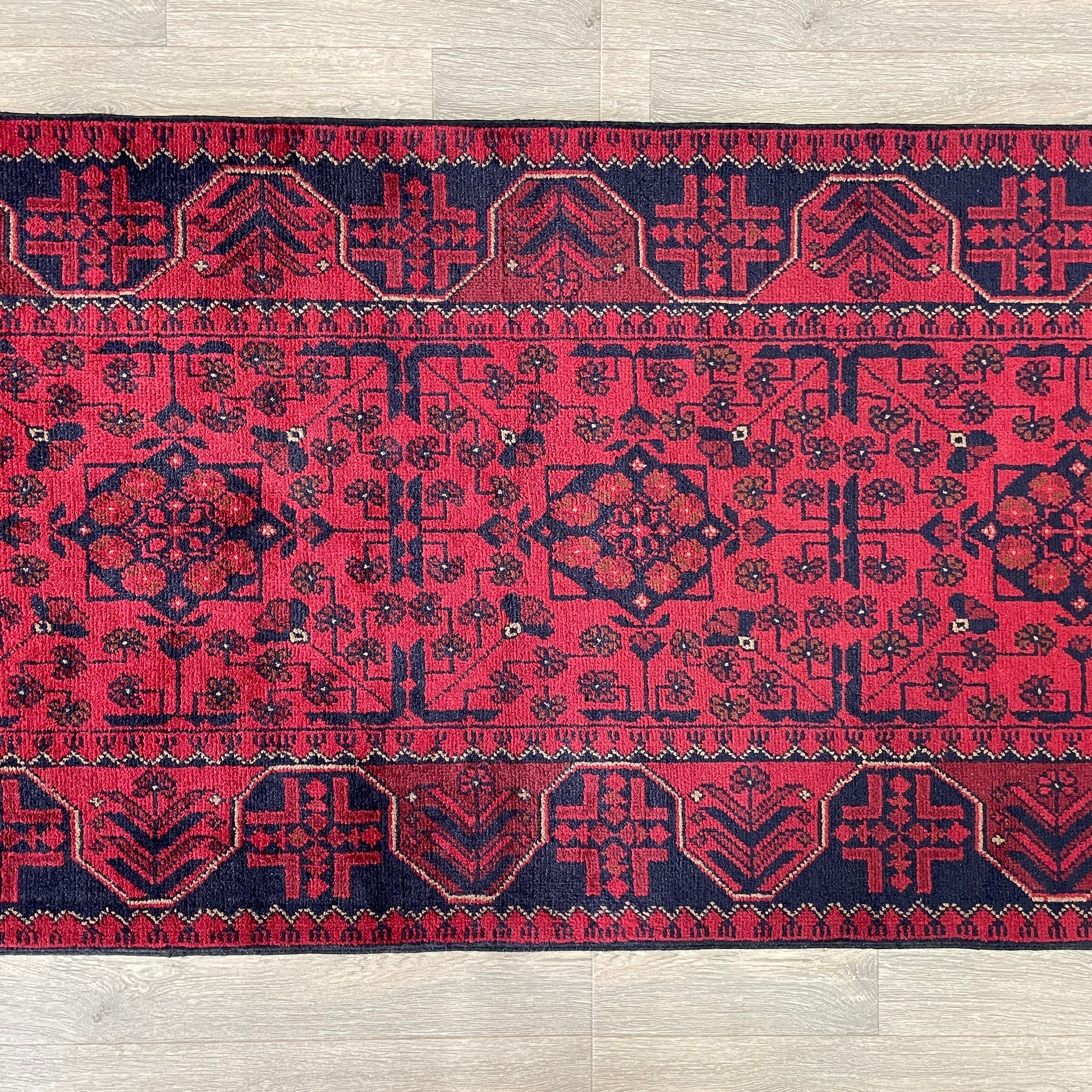 305 x 84 cm | Afghan Khal Muhammadi Runner
