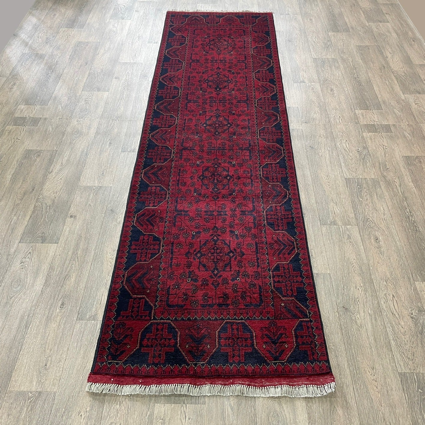 305 x 84 cm | Afghan Khal Muhammadi Runner