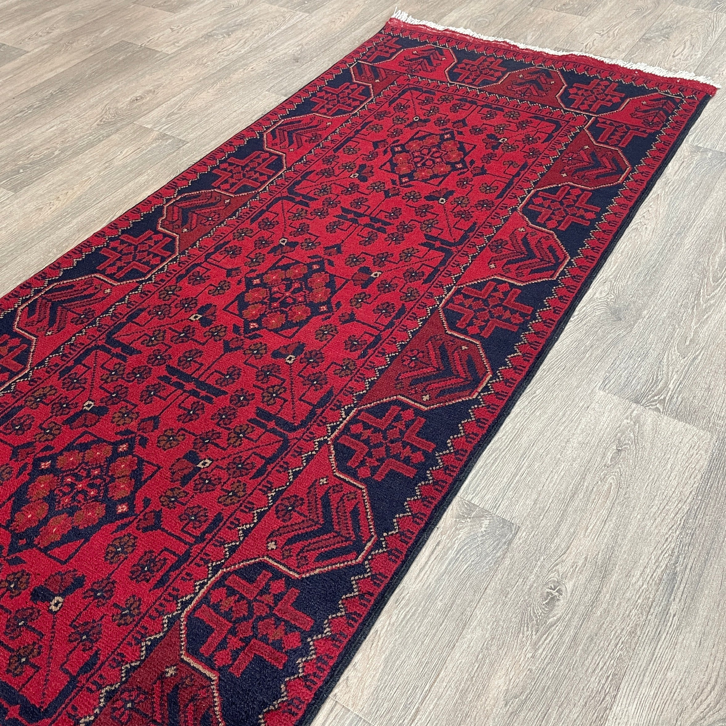 305 x 84 cm | Afghan Khal Muhammadi Runner