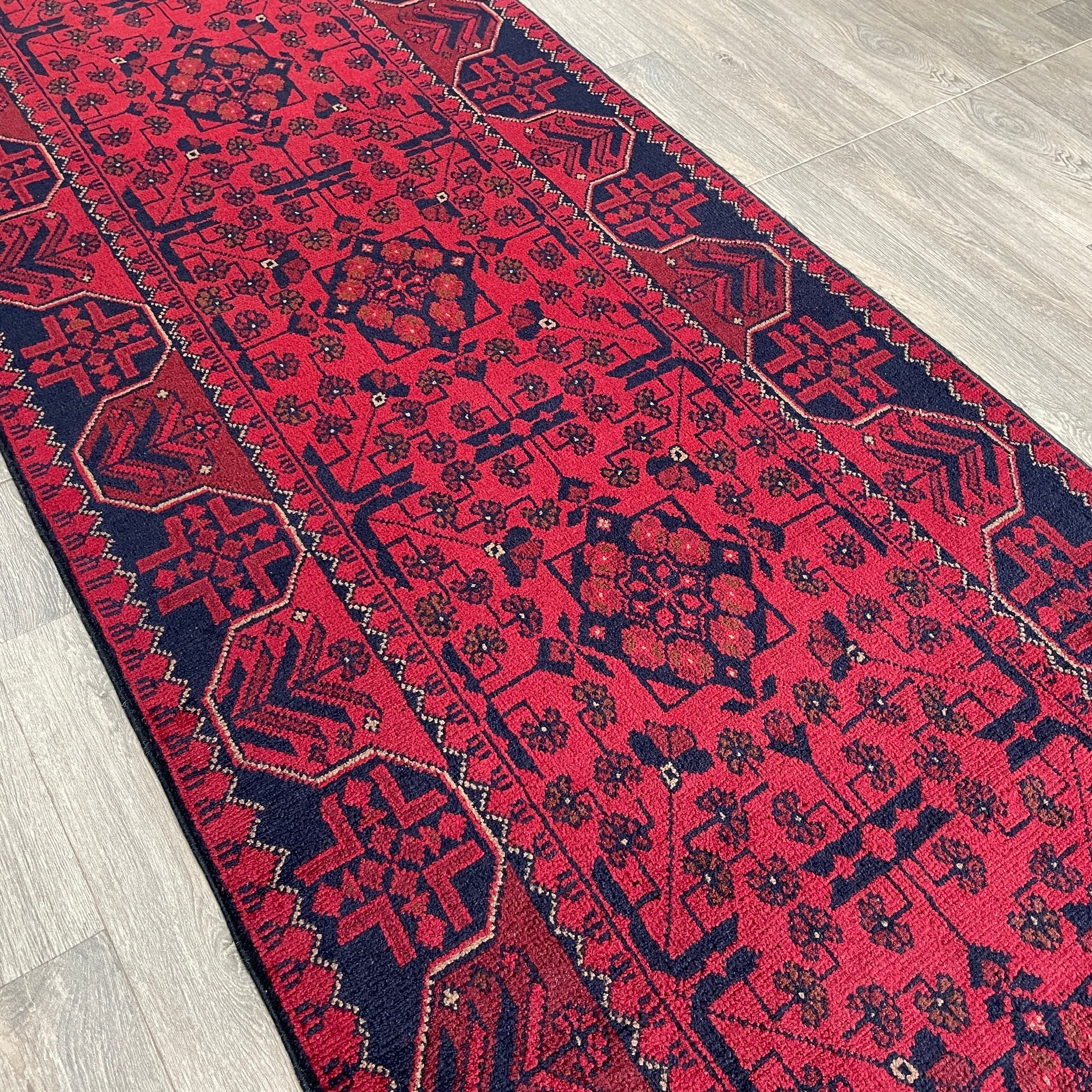 305 x 84 cm | Afghan Khal Muhammadi Runner