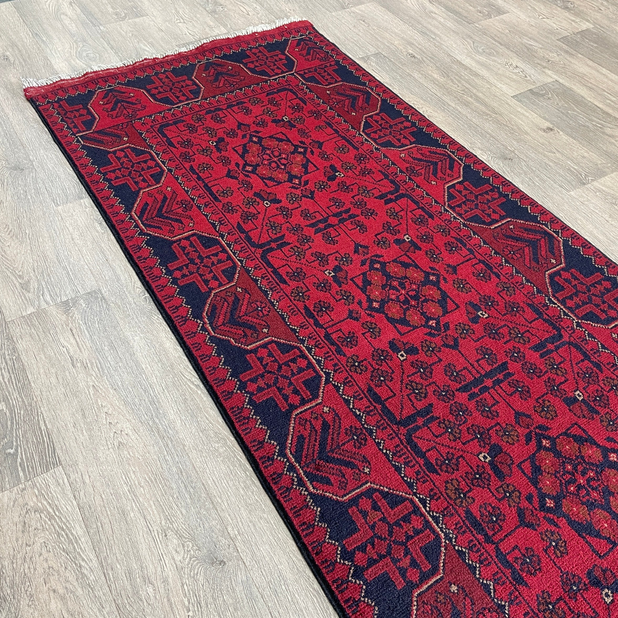 305 x 84 cm | Afghan Khal Muhammadi Runner