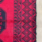 Old Afghan Ersari Baluch Rug c. 1980
