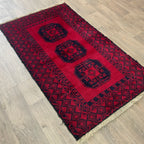 Old Afghan Ersari Baluch Rug c. 1980
