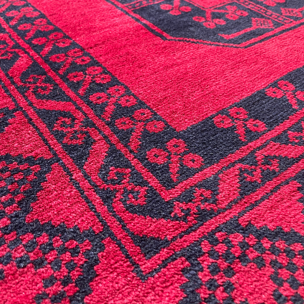 Old Afghan Ersari Baluch Rug c. 1980