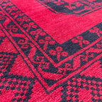 Old Afghan Ersari Baluch Rug c. 1980