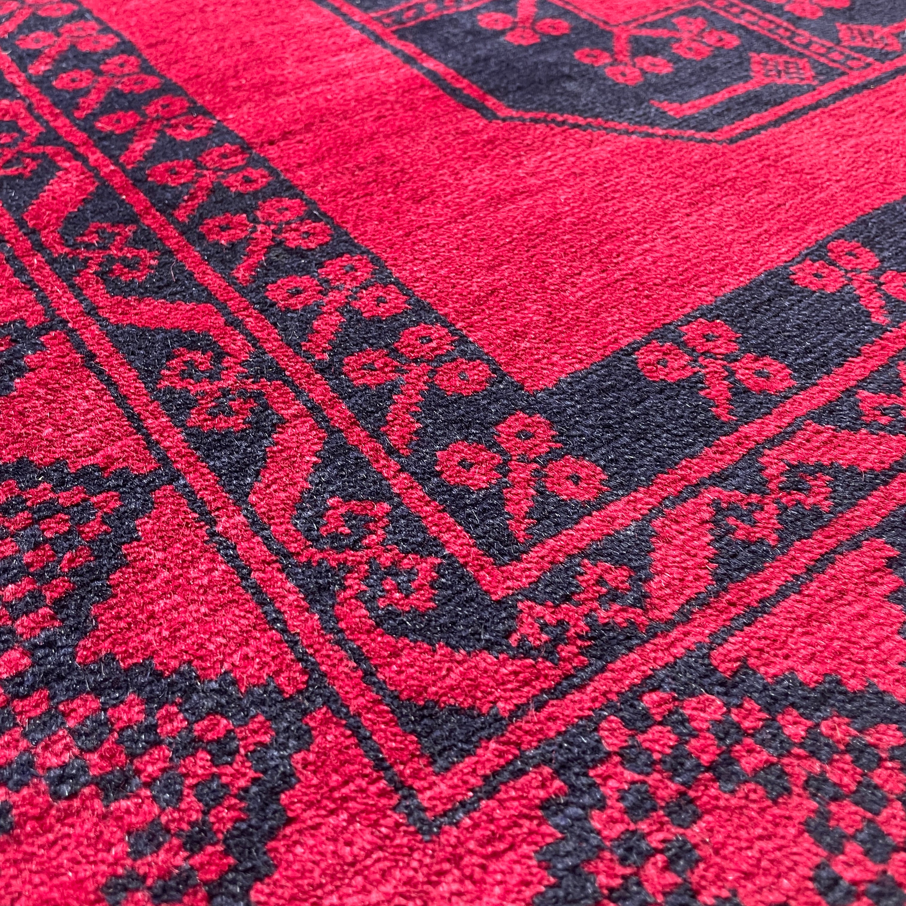 Old Afghan Ersari Baluch Rug c. 1980