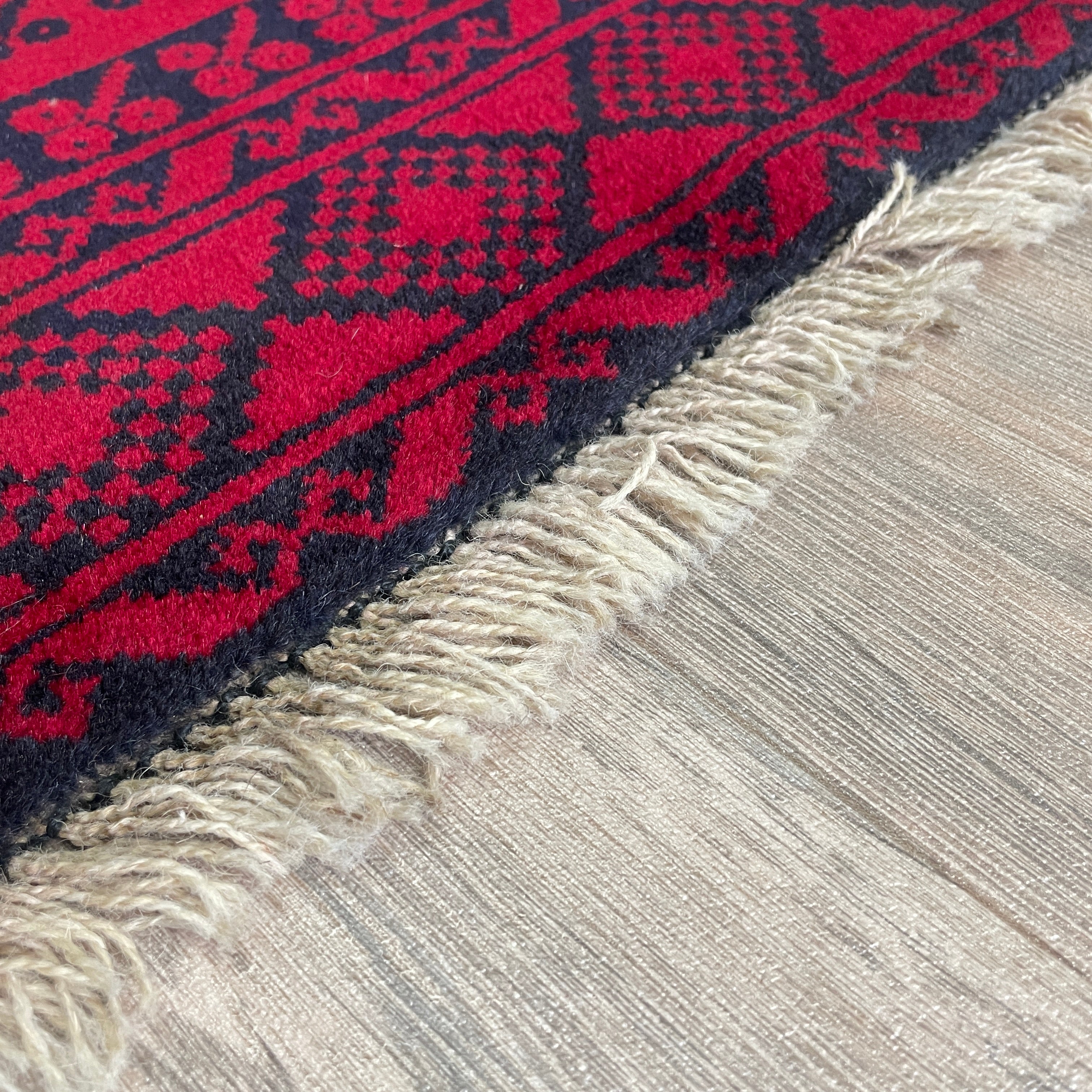 Old Afghan Ersari Baluch Rug c. 1980