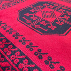 Old Afghan Ersari Baluch Rug c. 1980